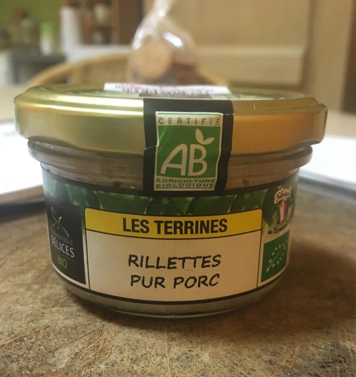 Normandie Délices Rillettes pur porc packshot