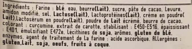 Leclerc Torsades chocolat packshot