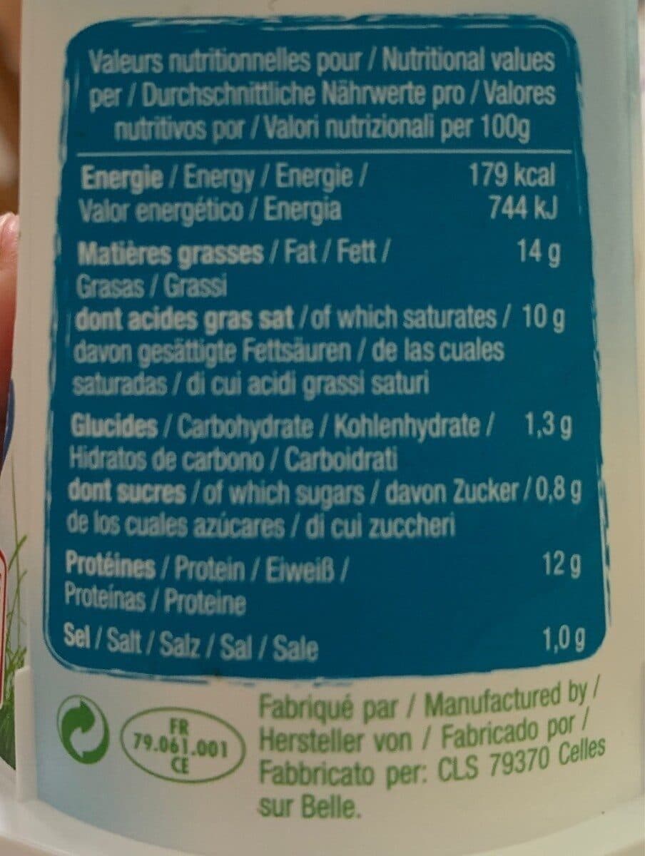Cabridoux Le Cabridoux Fromage De Chèvre à Tartiner 16% packshot