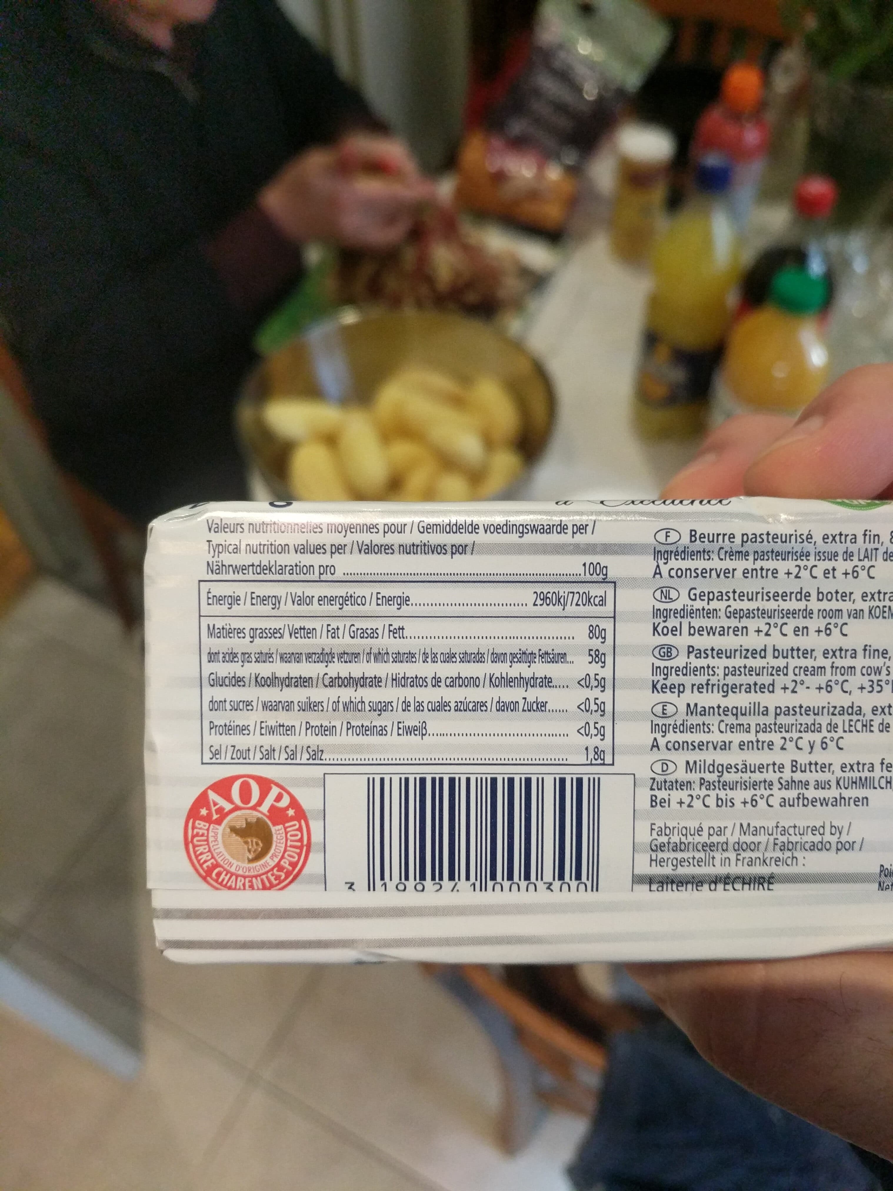 Echiré Demi-sel échiré - Le beurre de France packshot