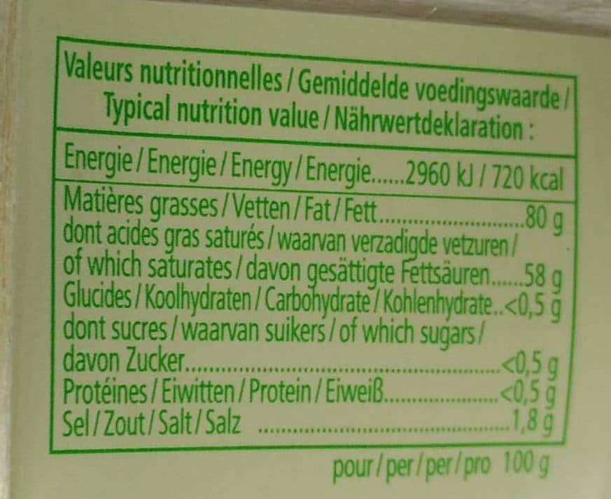 Échiré Beurre de Baratte d'Excellence Demi-Sel AOP packshot
