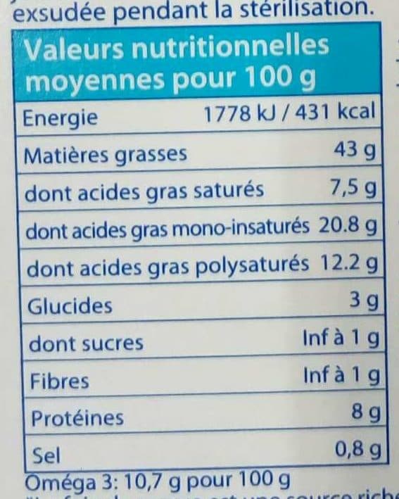 Balthor Foie de morue goût fumé packshot