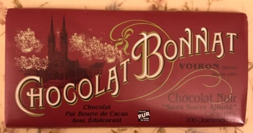 Open Food Facts Chocolat noir sans sucre ajouté packshot