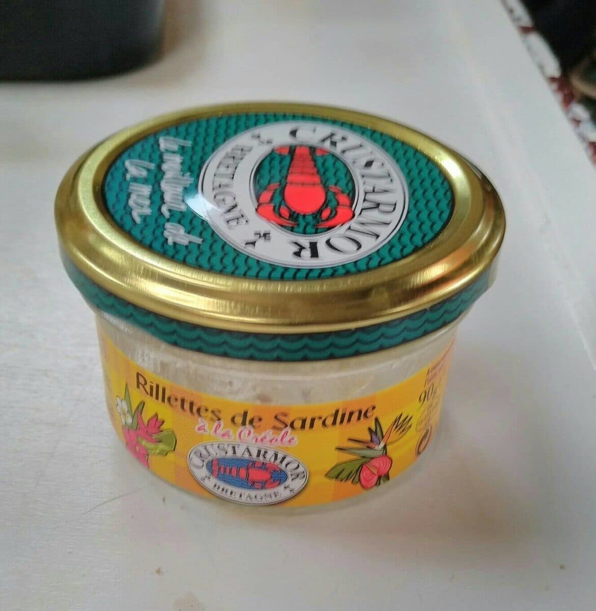 Crustarmor Rillettes de Sardine à la Créole packshot