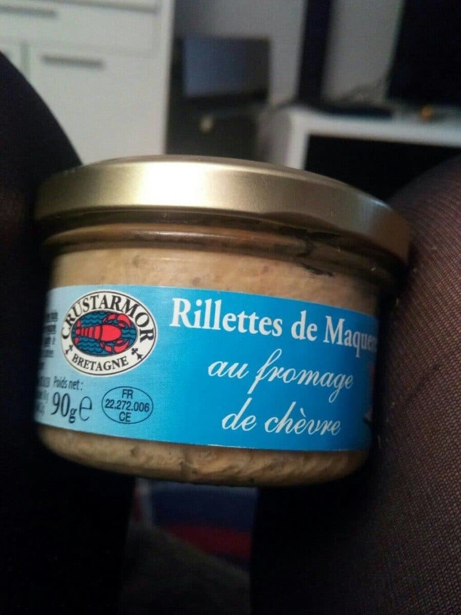 Open Food Facts Rillettes de maquereaux au fromage de chèvre packshot