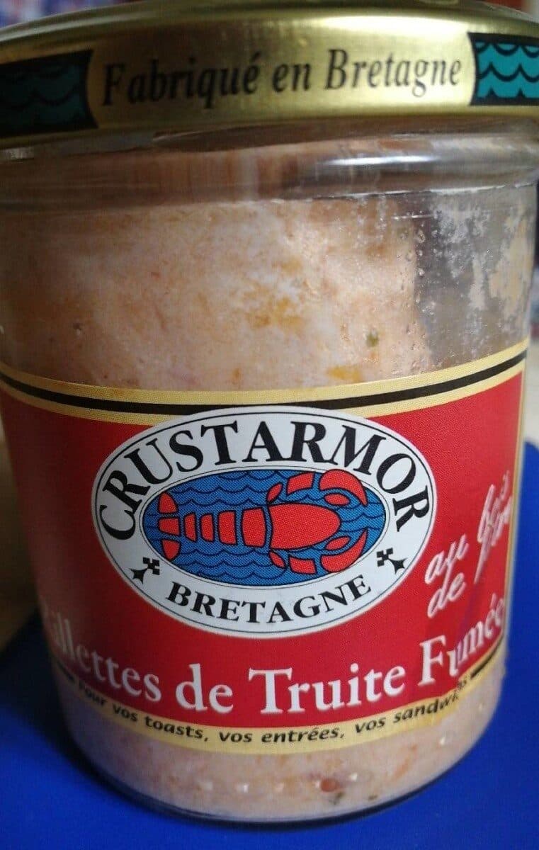 Crustarmor Bretagne Rillettes de truite fumée packshot