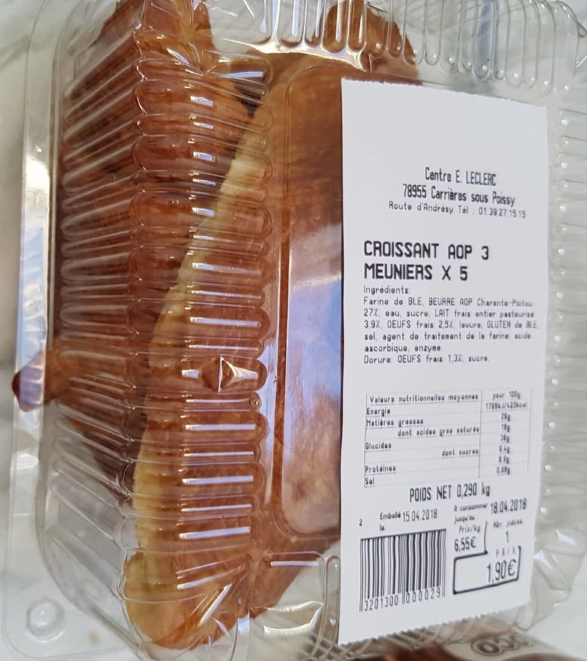 Leclerc Croissant AOP3 packshot