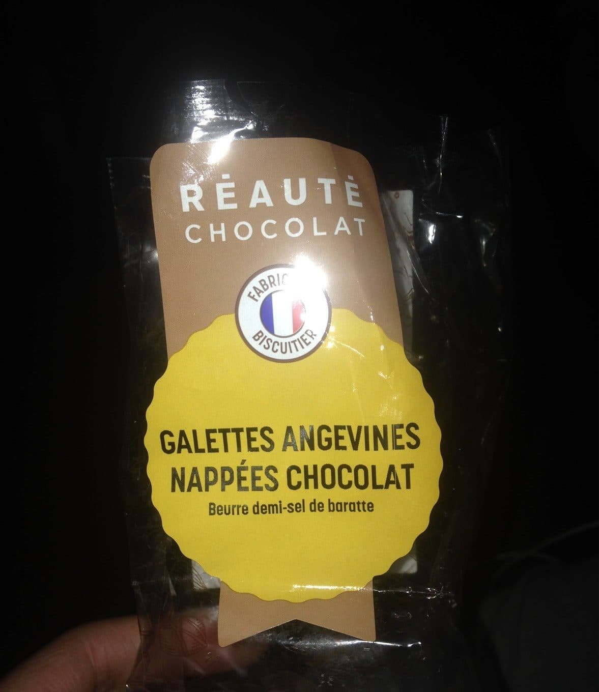 Reaute Chocolat Galette angevines nappees chocolat packshot