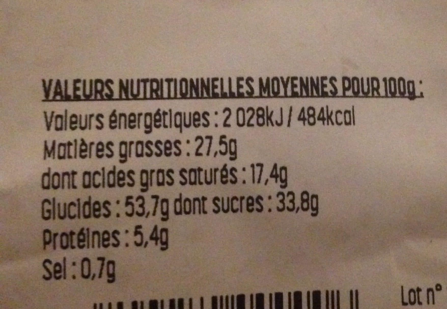 Reaute Chocolat Galette angevines nappees chocolat packshot