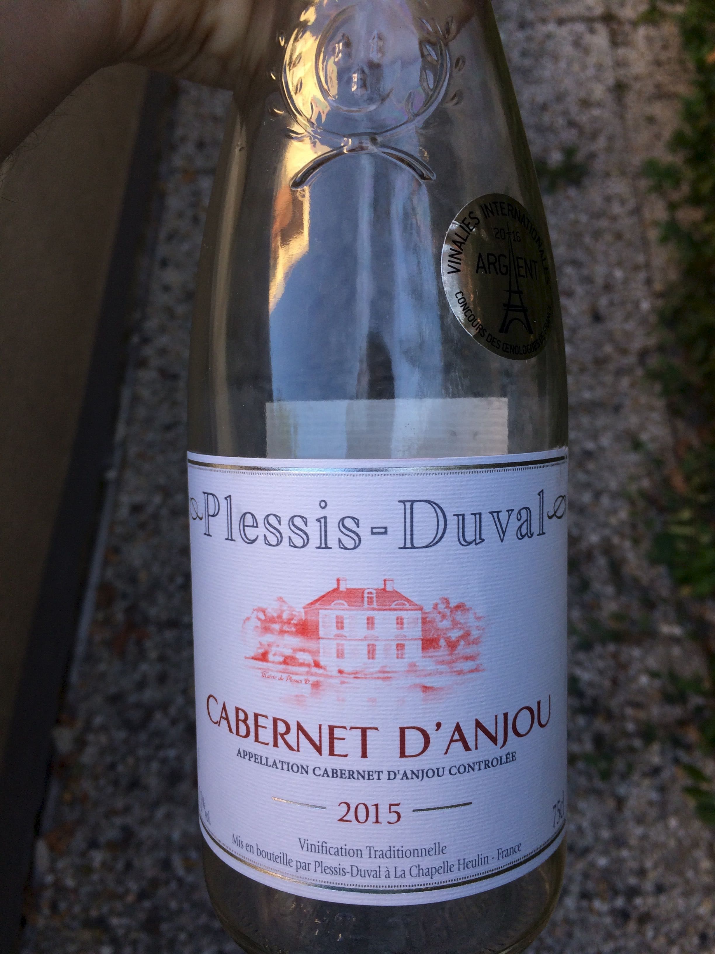 Plessis - Duval Cabernet d'Anjou 2015 packshot