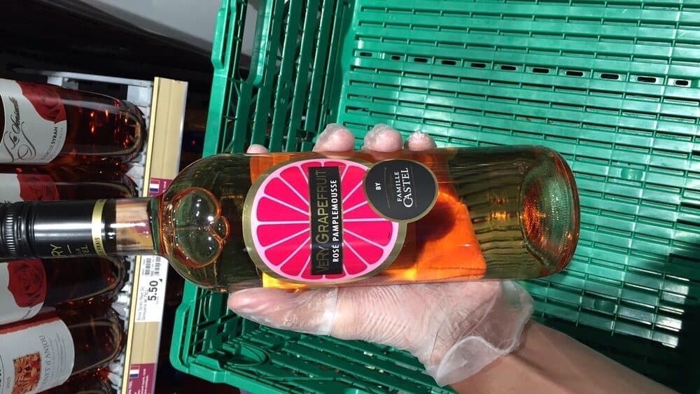 Open Food Facts Rosé Pamplemousse packshot