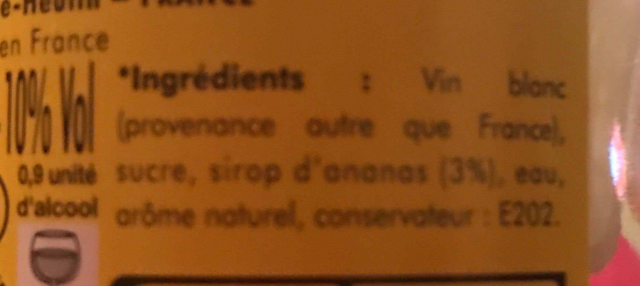 Open Food Facts Very ananas packshot