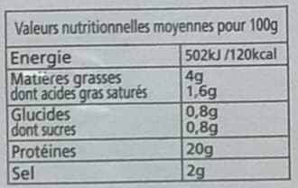LE PORC FRANCAIS Jambon supérieur découenné dégraissé 4 tranches packshot