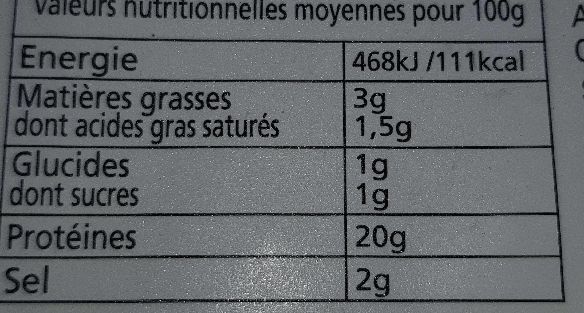 Leader Price Jambon supérieur packshot