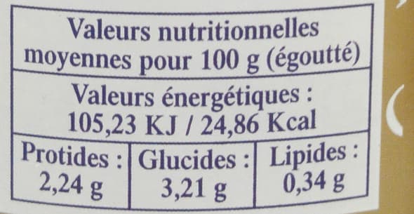 Gillet Contres Mini poireaux packshot