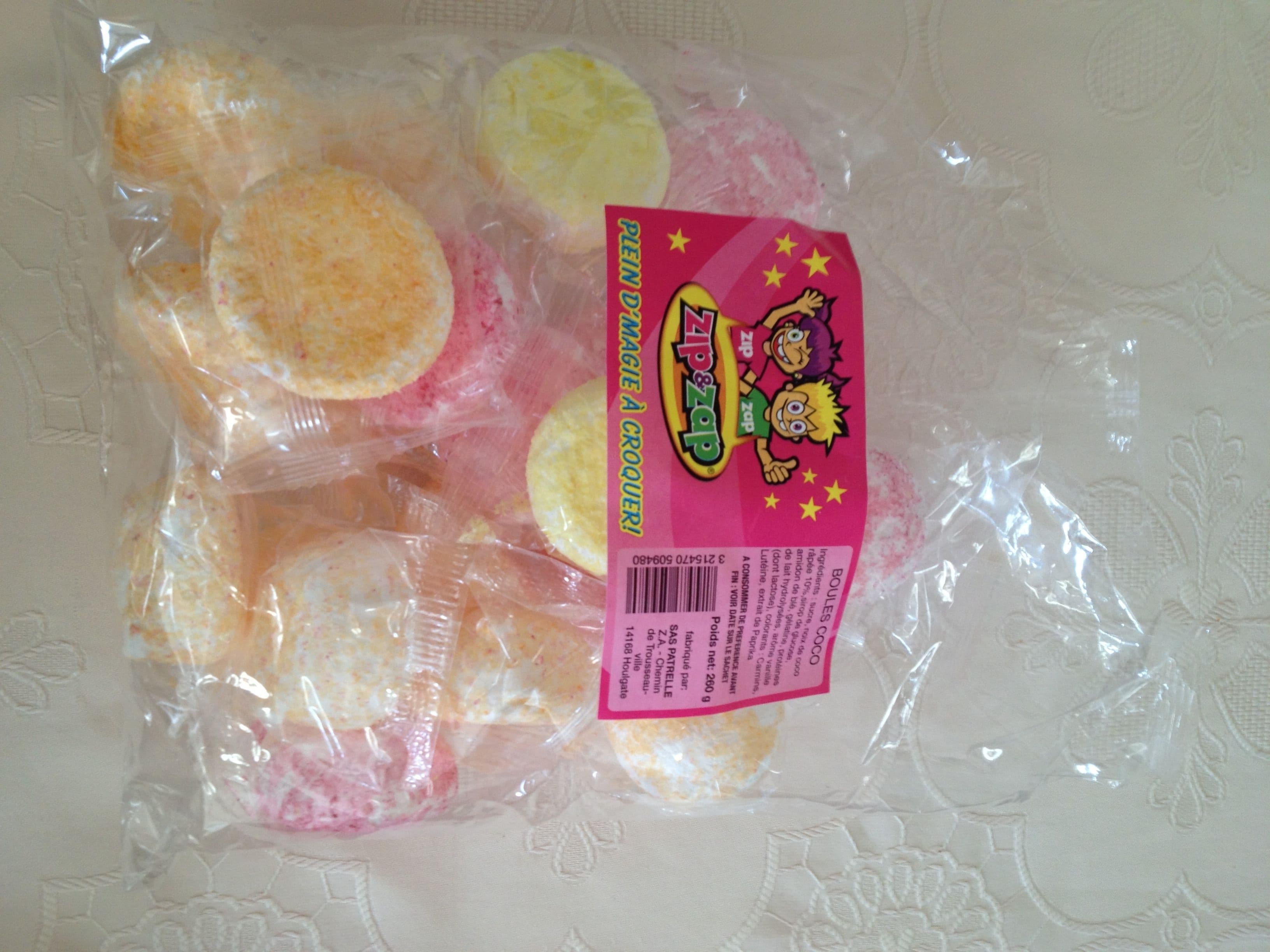 Patrelle Zip &zap Boules Coco packshot