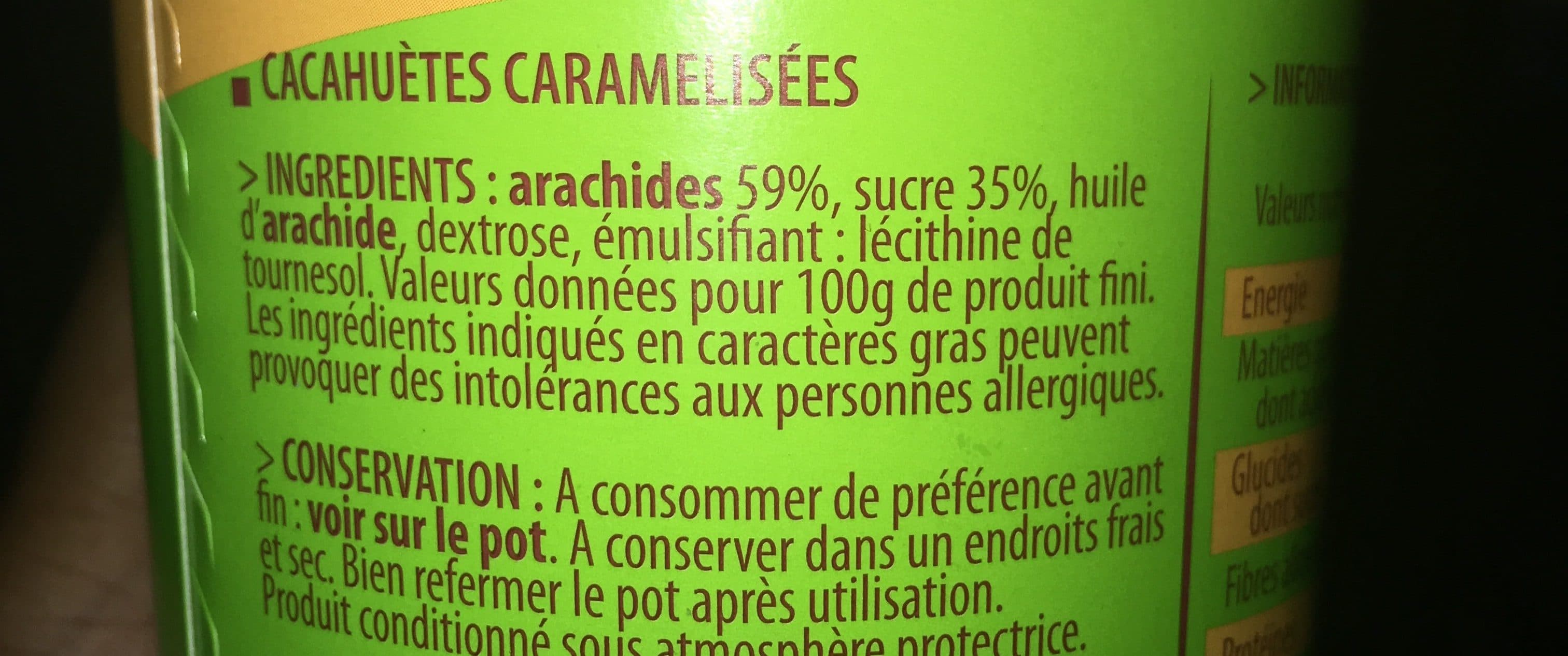 Les Secrets De Lison Cacahuetes caramelisees packshot