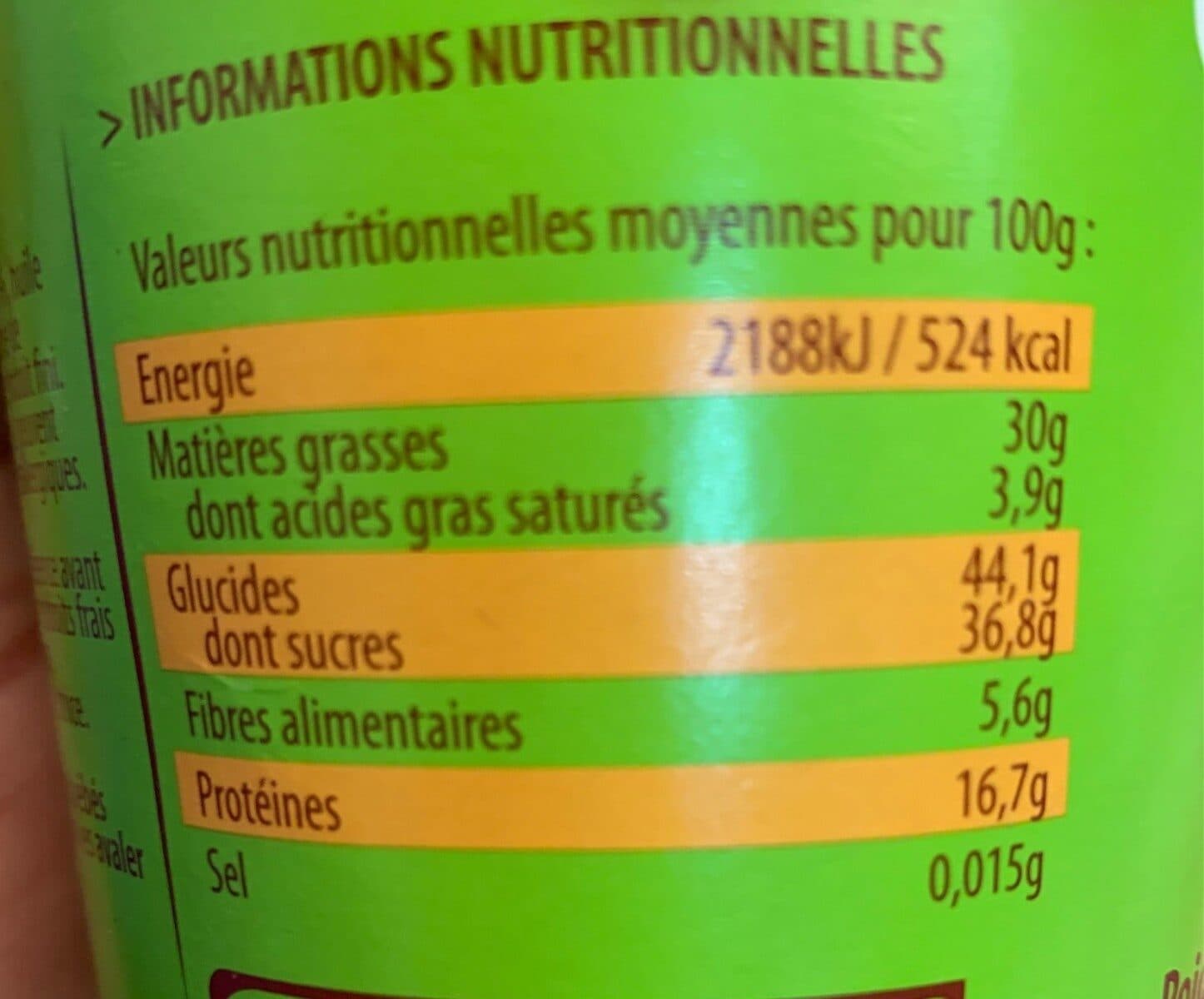 Les Secrets De Lison Cacahuetes caramelisees packshot