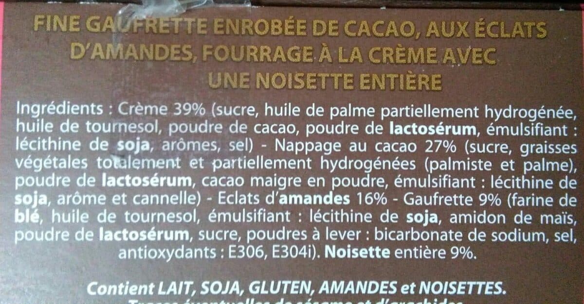 Open Food Facts Gourmandises chocolatées packshot