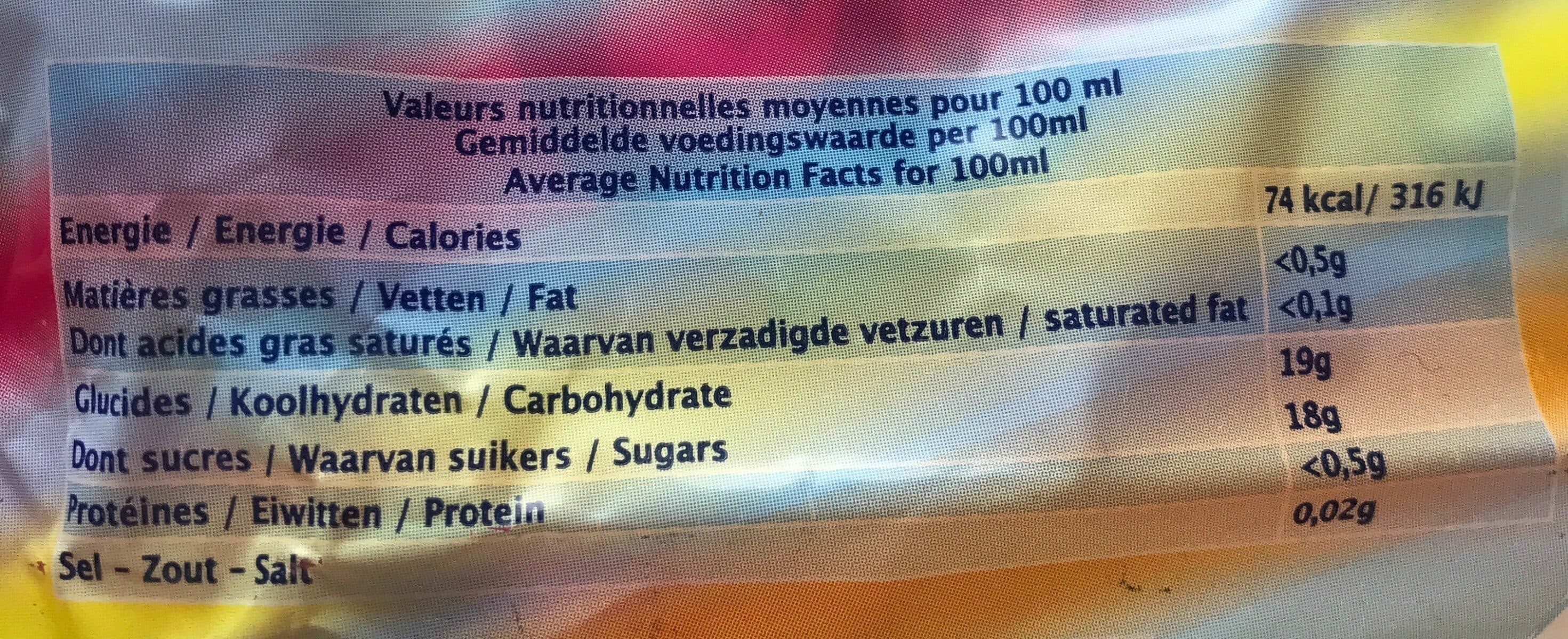 Open Food Facts Sucettes à congeler packshot