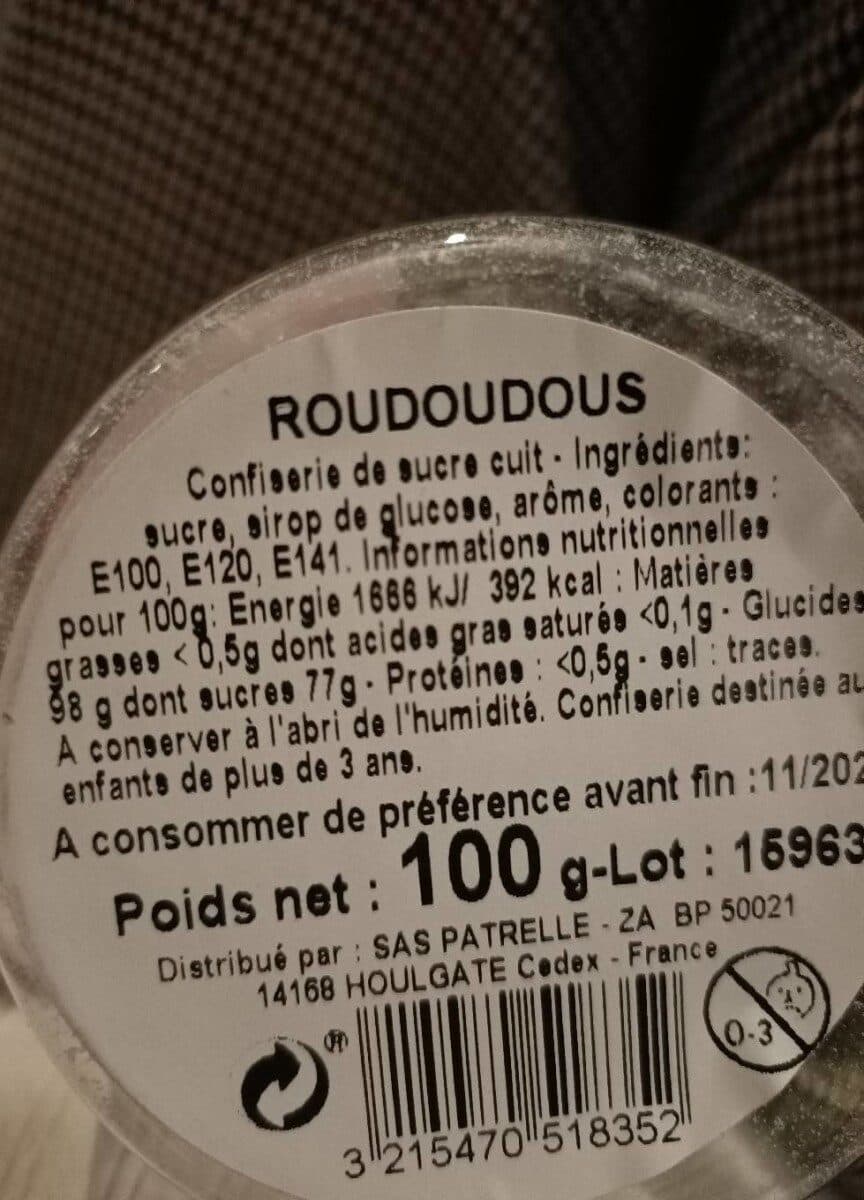 Patrelle Roudoudous packshot