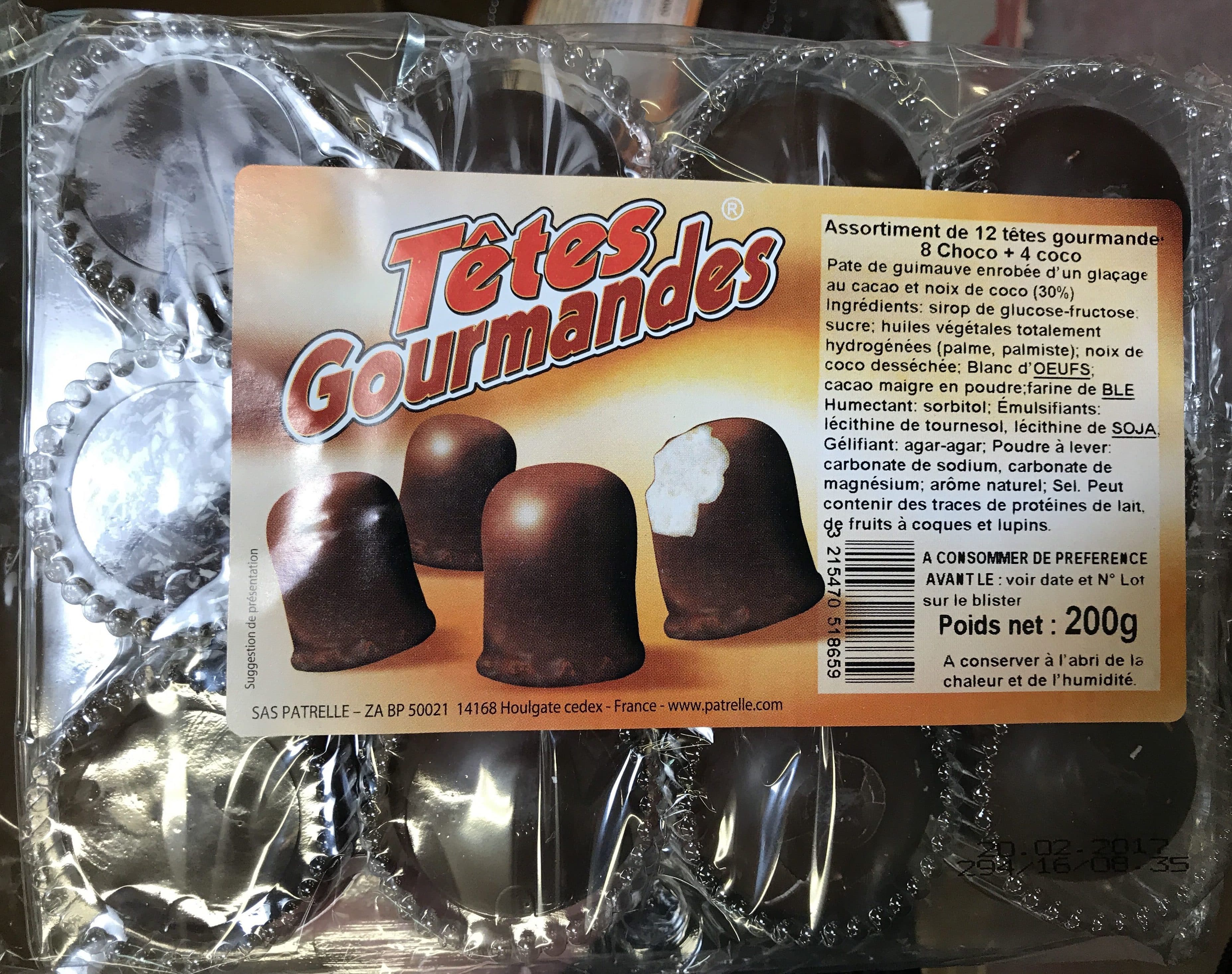 Patrelle Têtes Gourmandes packshot