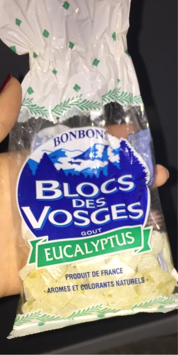 Blocs Des Vosges Bonbons Eucalyptus packshot