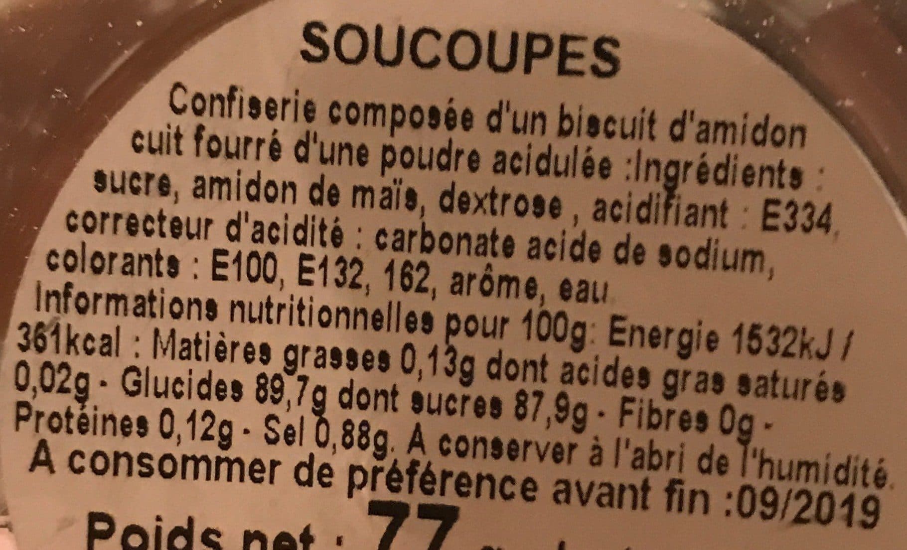 Histoires d'Enfance Soucoupes packshot