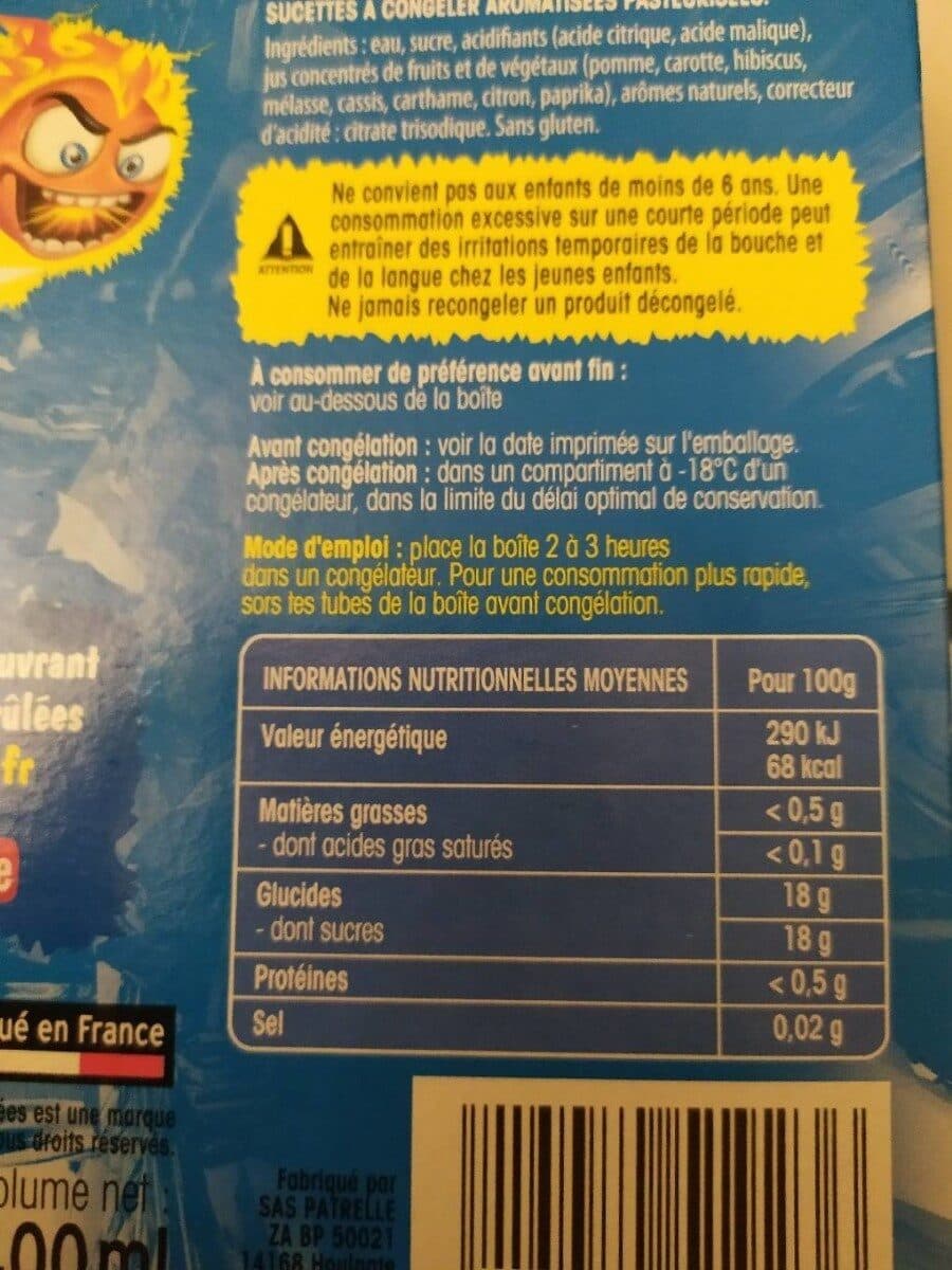 Open Food Facts Têtes Brûlées Ice Dynamite packshot