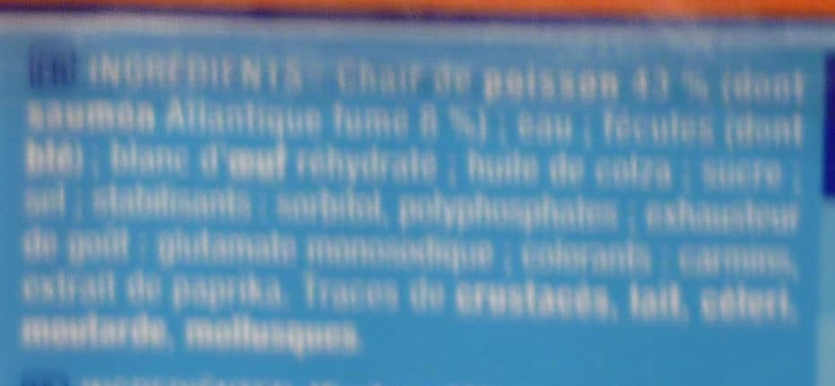 Coraya Bâtonnets au Saumon Fumé packshot