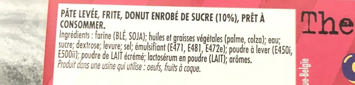 Open Food Facts Donuts natures sucrés packshot
