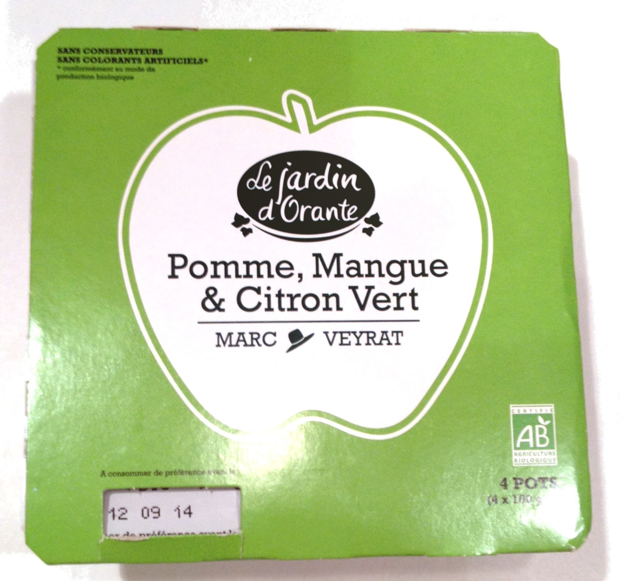 Le Jardin d'Orante Pomme, Mangue & Citron vert packshot