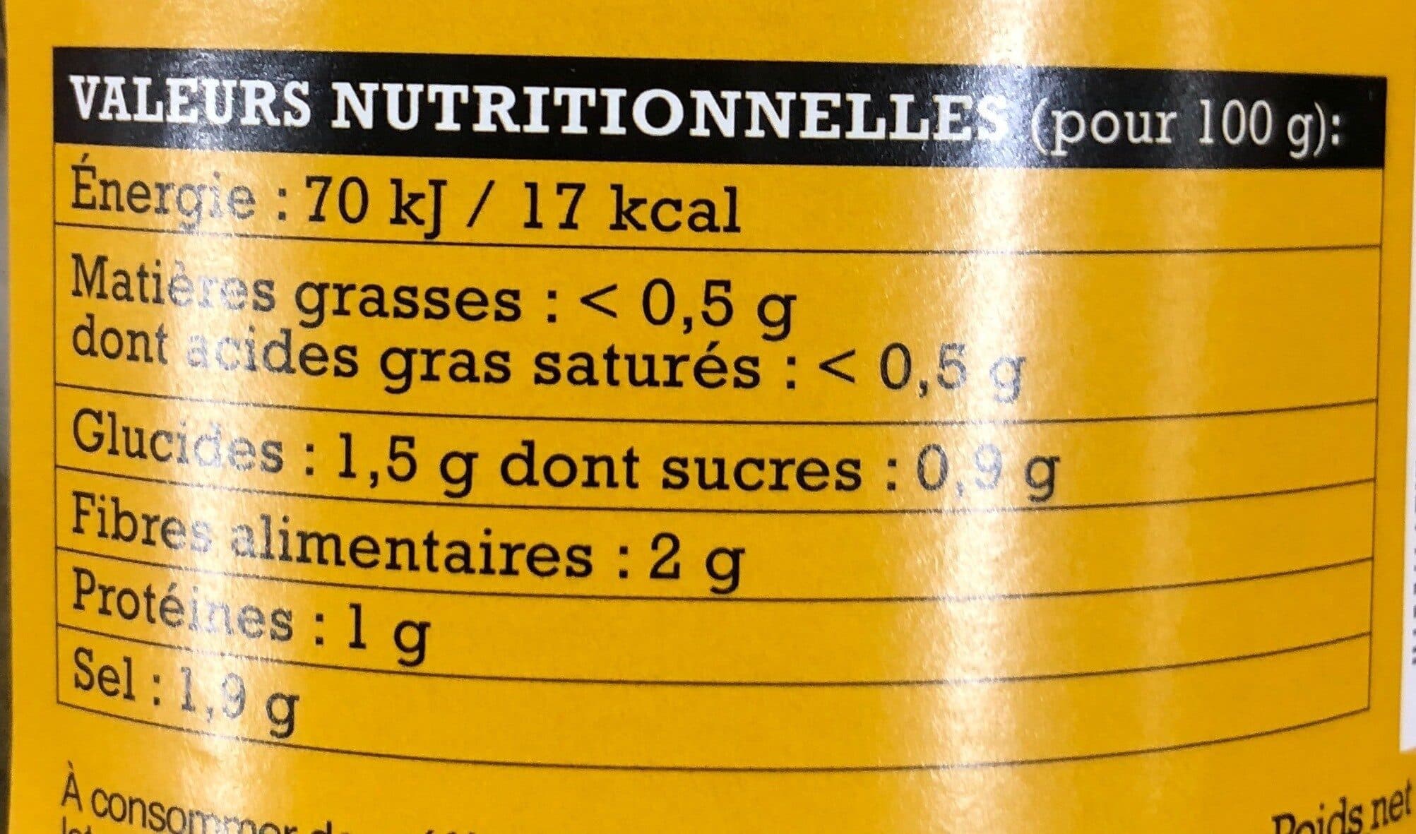 Le Jardin d'Orante Duo oignons et cornichons 72cl packshot