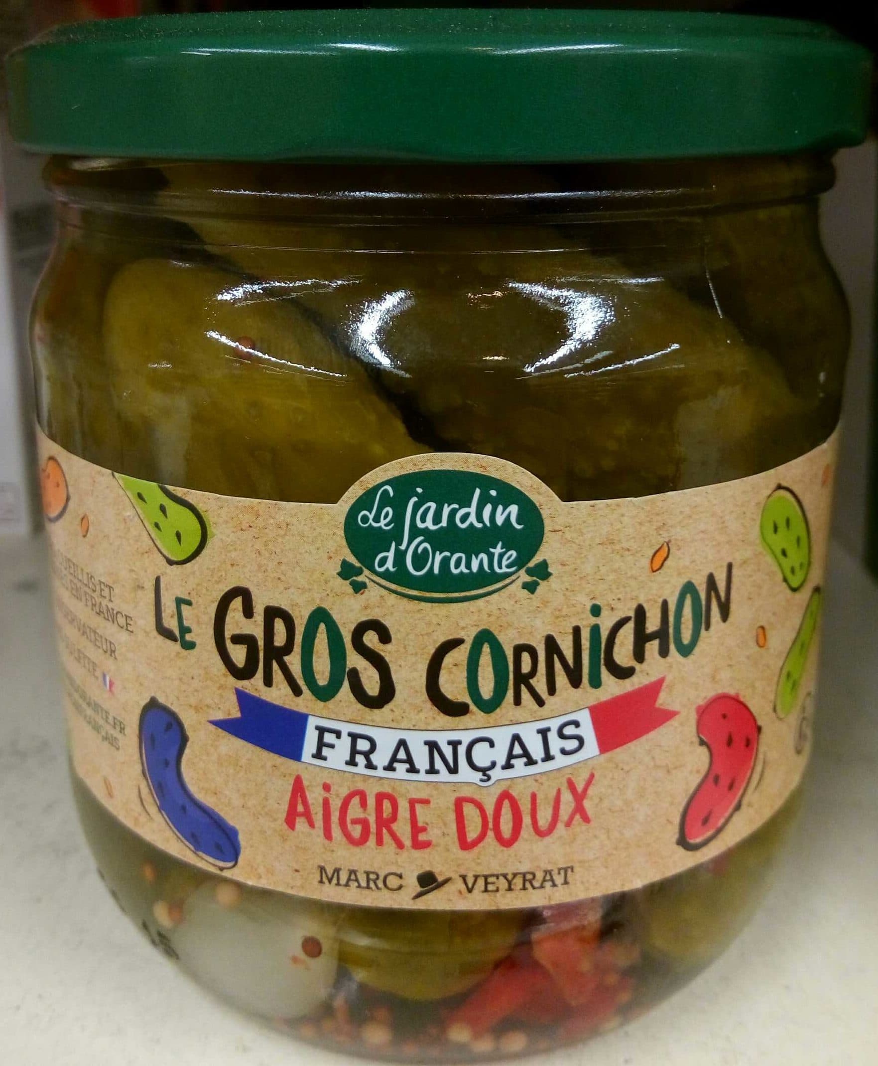 Le Jardin d'Orante Le Gros Cornichon Français Aigre Doux packshot