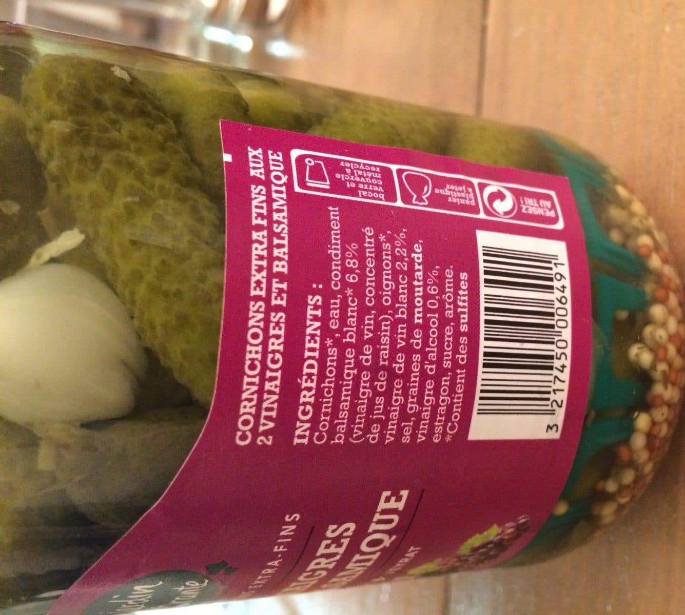 Le jardin d'Orante Cornichons packshot