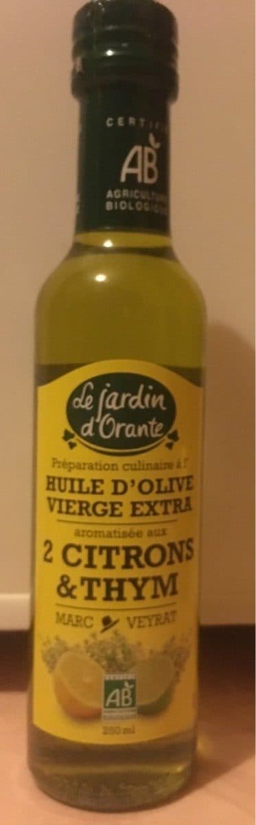 Le jardin d'Orante Huile d'olive vierge extra packshot