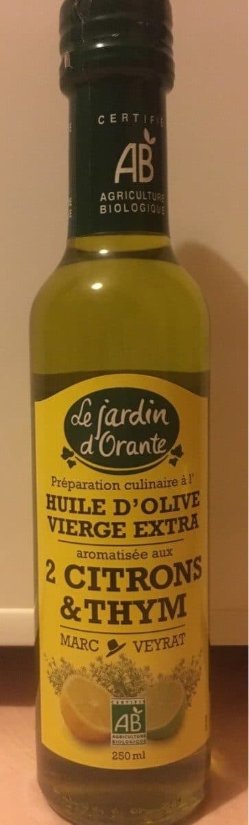 Le jardin d'Orante Huile d'olive vierge extra packshot