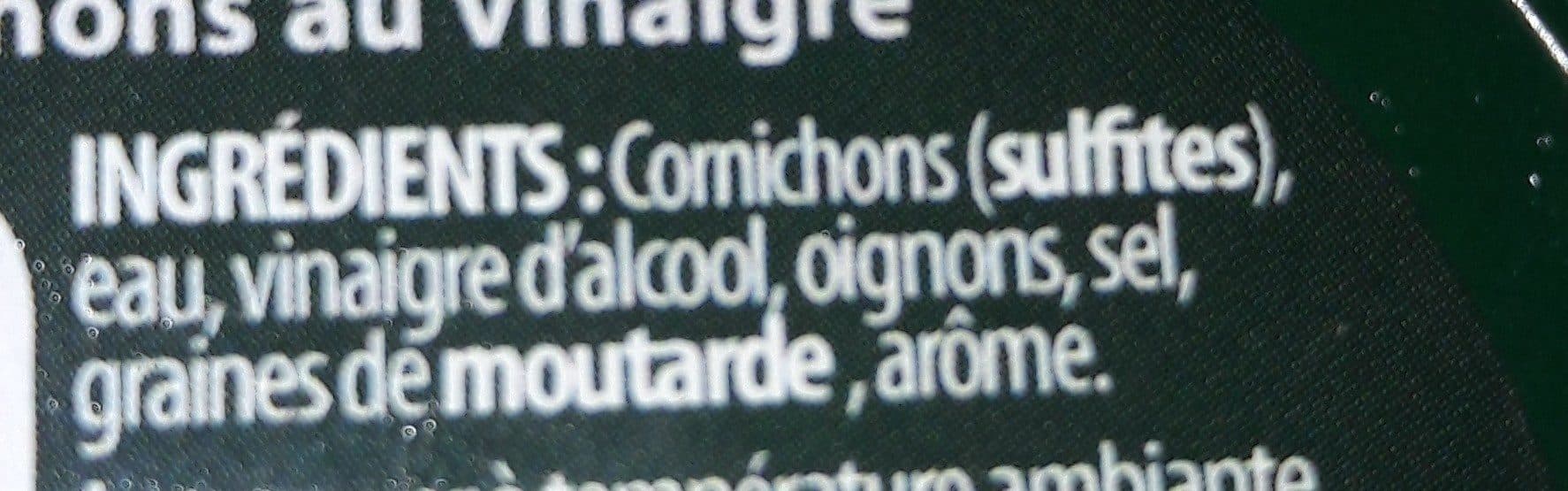 Open Food Facts Cornichon au vinaigre packshot