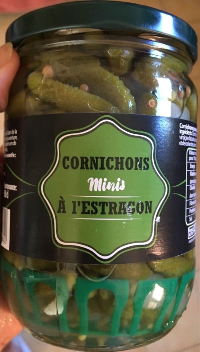Open Food Facts Cornichons minis à l'estragon packshot