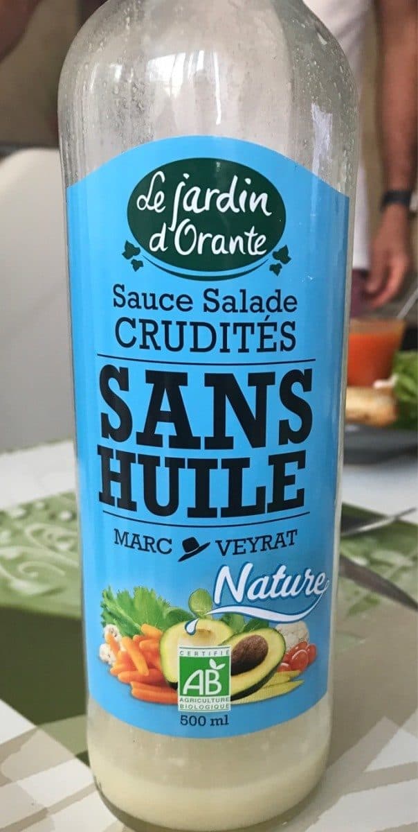 Le jardin d'Orante Sauce salade packshot