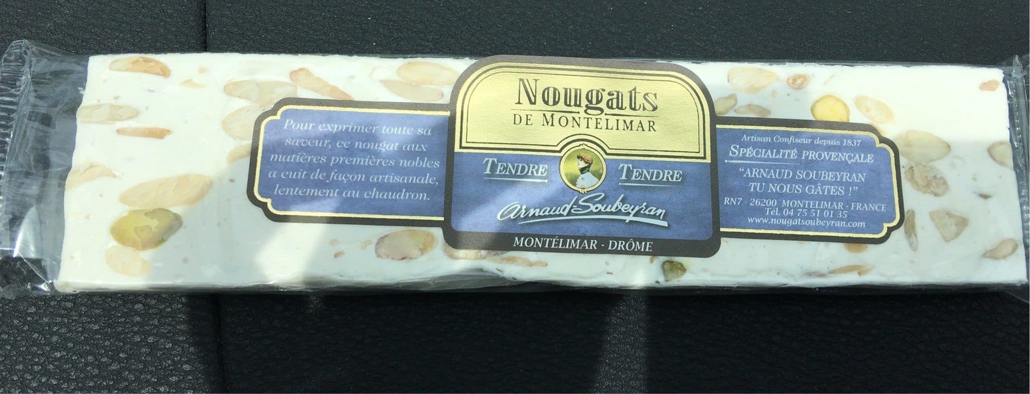 Arnaud Soubeyran Nougats de Montélimar packshot