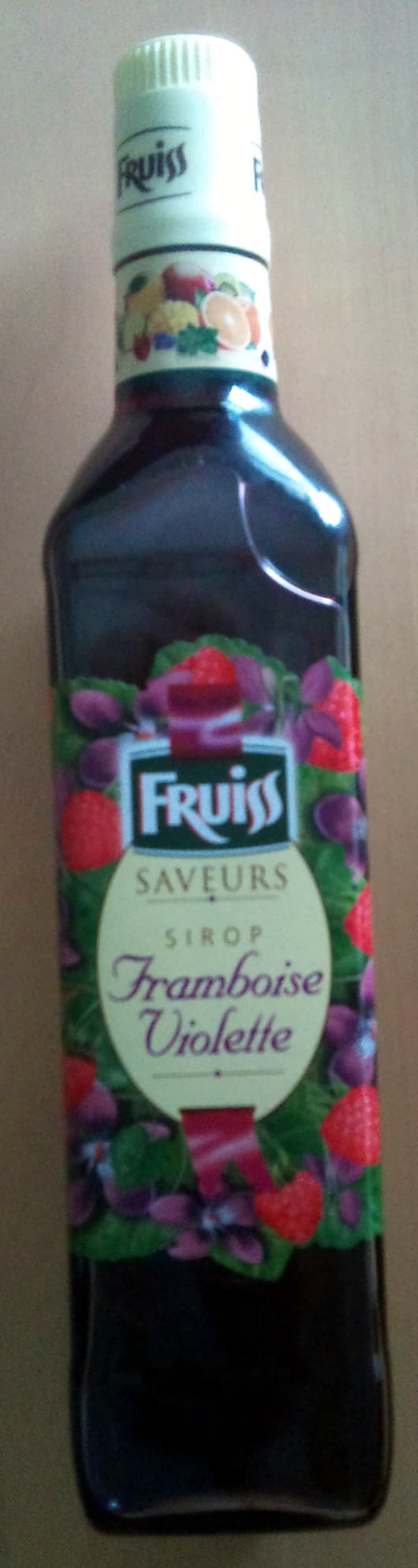 Fruiss Sirop Framboise Violette packshot