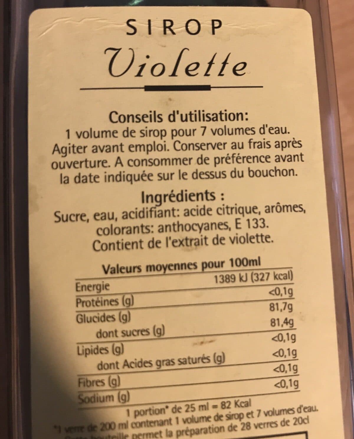Fruiss Sirop packshot