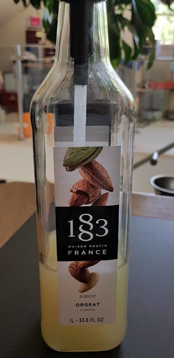 Open Food Facts Sirop Orgeat packshot