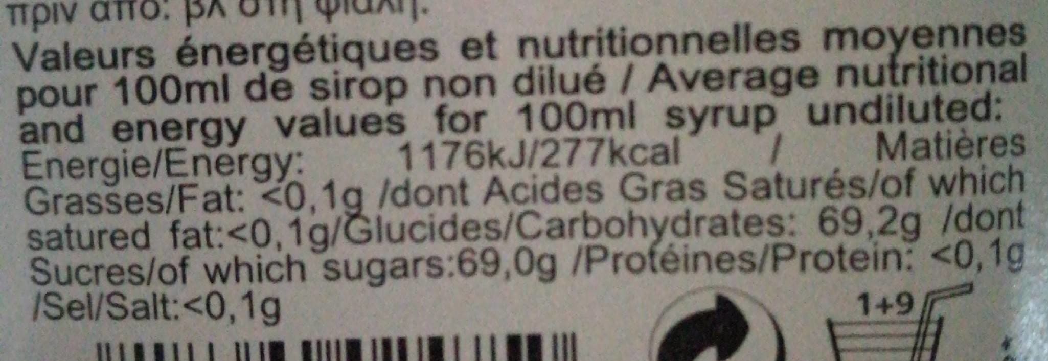 Maison Routin Sirop Citron jaune packshot