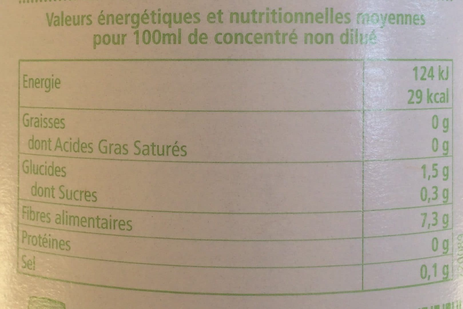 Fruiss Citron sans sucres Riche en fibres packshot
