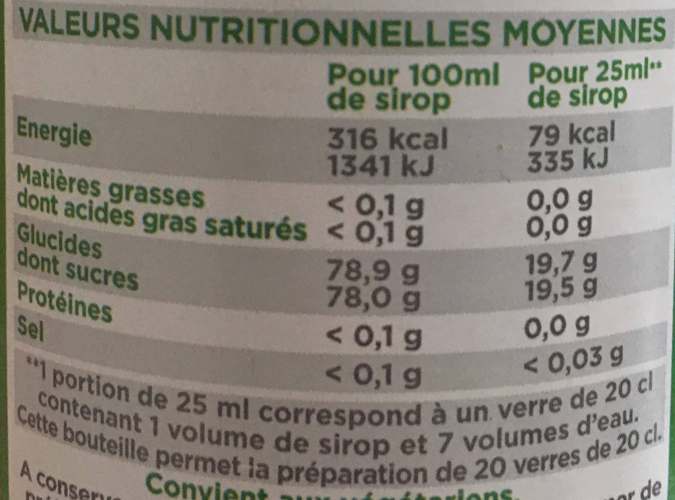Fruiss Sirop de Fraise Bio au Sucre de Canne packshot