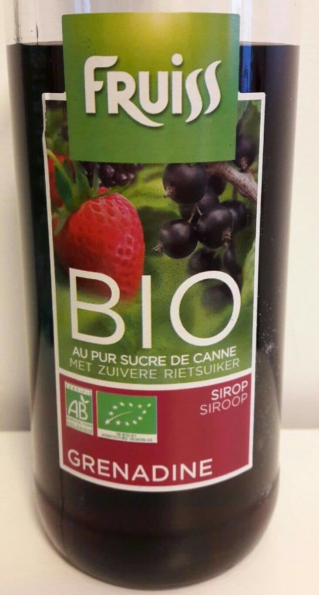 Fruiss Grenadine Bio packshot