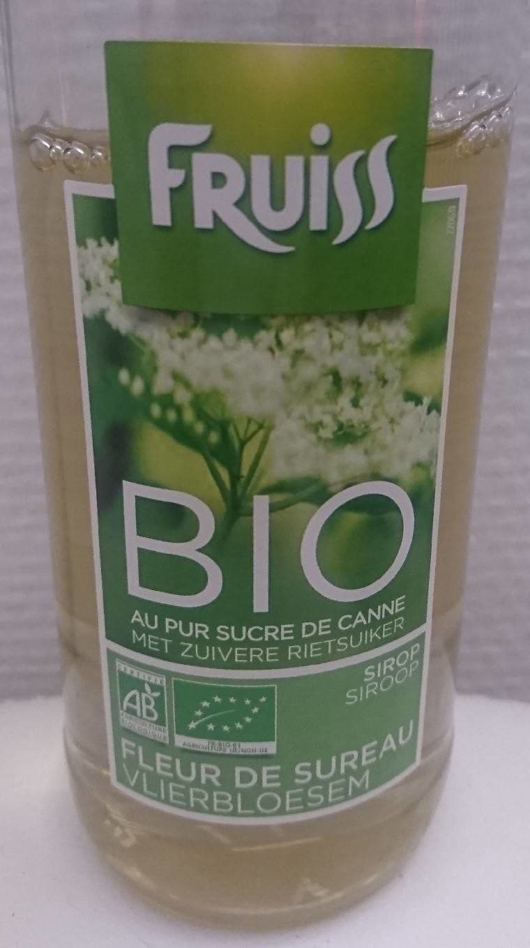 Fruiss Sirop fleur de sureau packshot
