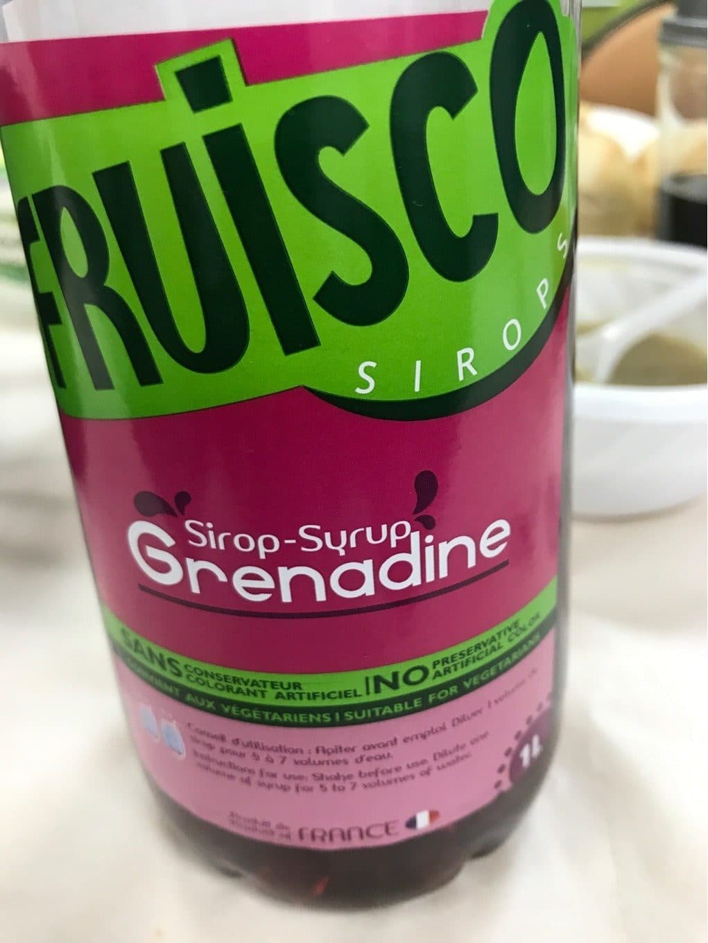 Fruisco Sirop de grenadine packshot